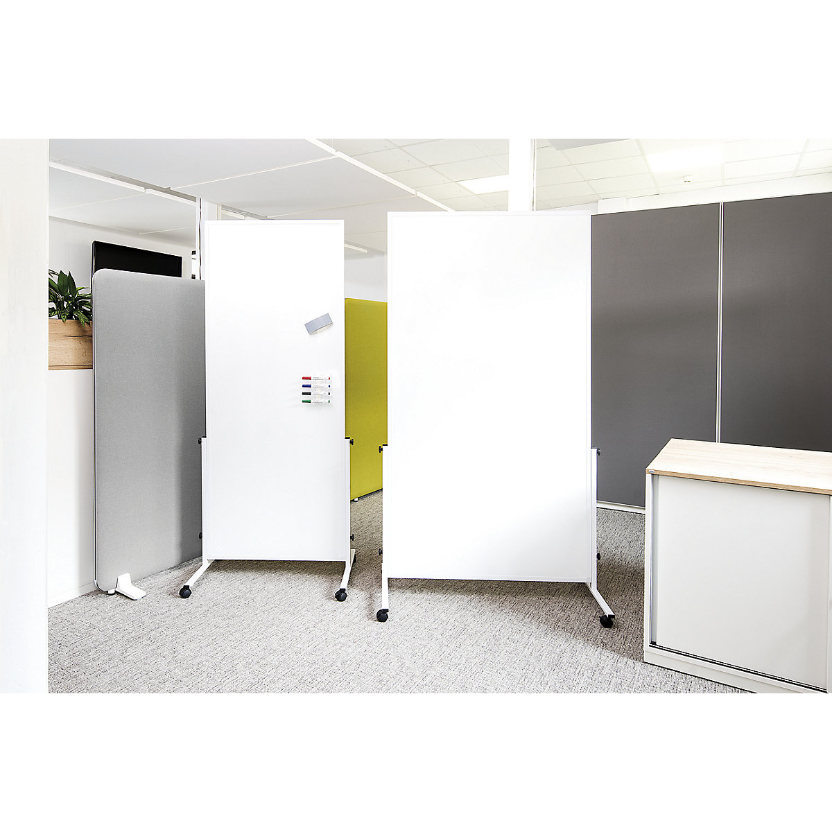 Panel rotulable MAUL®solid easy2move, móvil – MAUL (Imagen del producto 2)-1