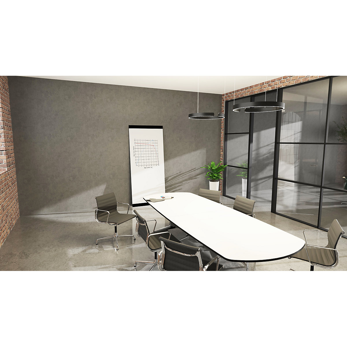 LEAN WALL-whiteboard frameloos – Chameleon (Productafbeelding 2)-1