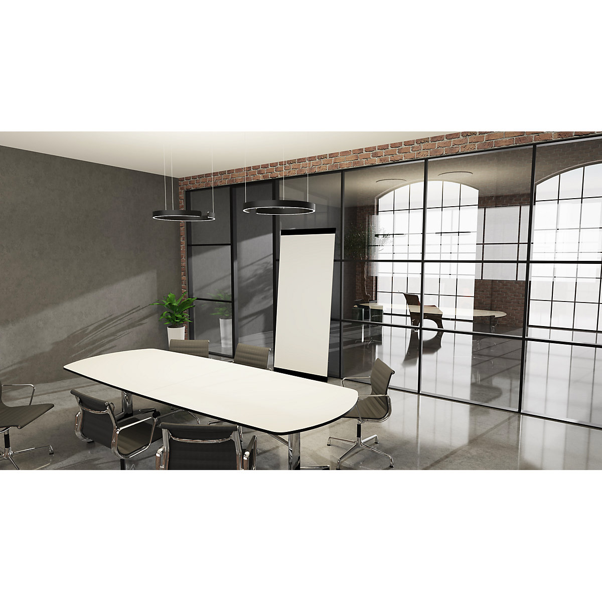 LEAN WALL-whiteboard frameloos – Chameleon (Productafbeelding 3)-2