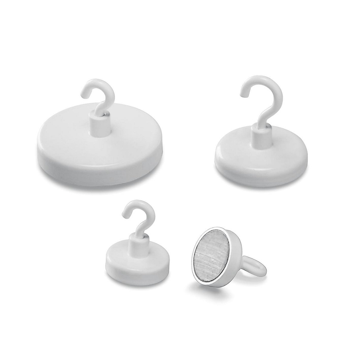 Haakmagneet – magnetoplan, VE = 10 stuks, Ø 25 mm-0