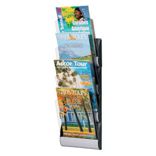 Wall Mounted Brochure Rack M39642 Kaiser Kraft International