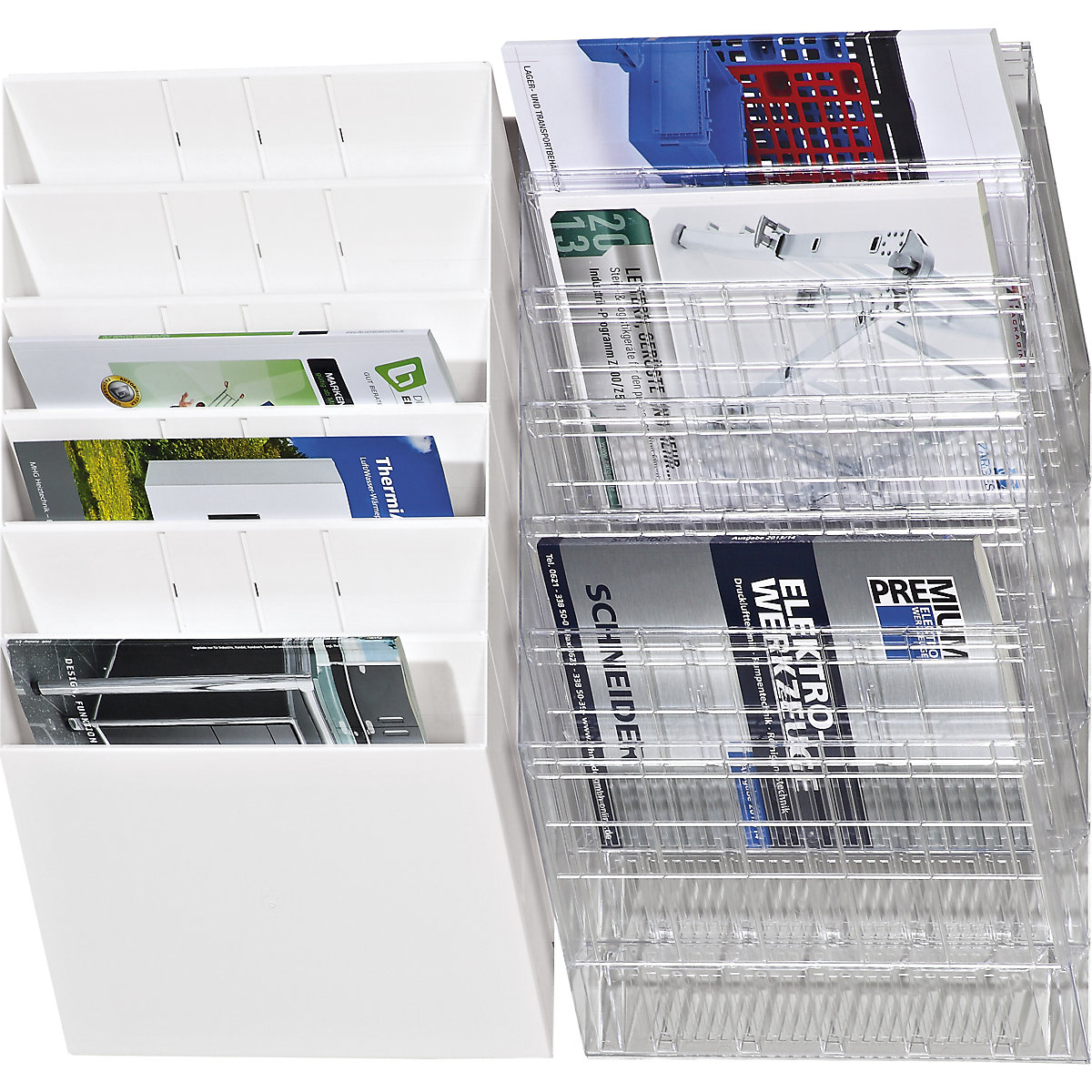 Wall mounted brochure racks – DURABLE (Product illustration 3)-2