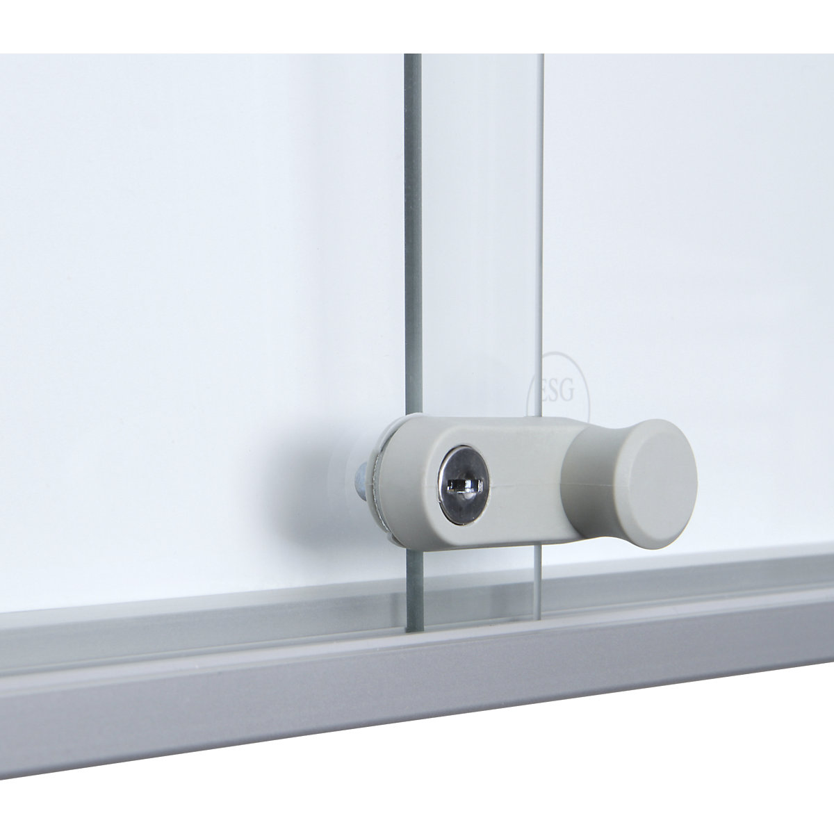 Display case with sliding doors – eurokraft pro (Product illustration 6)-5