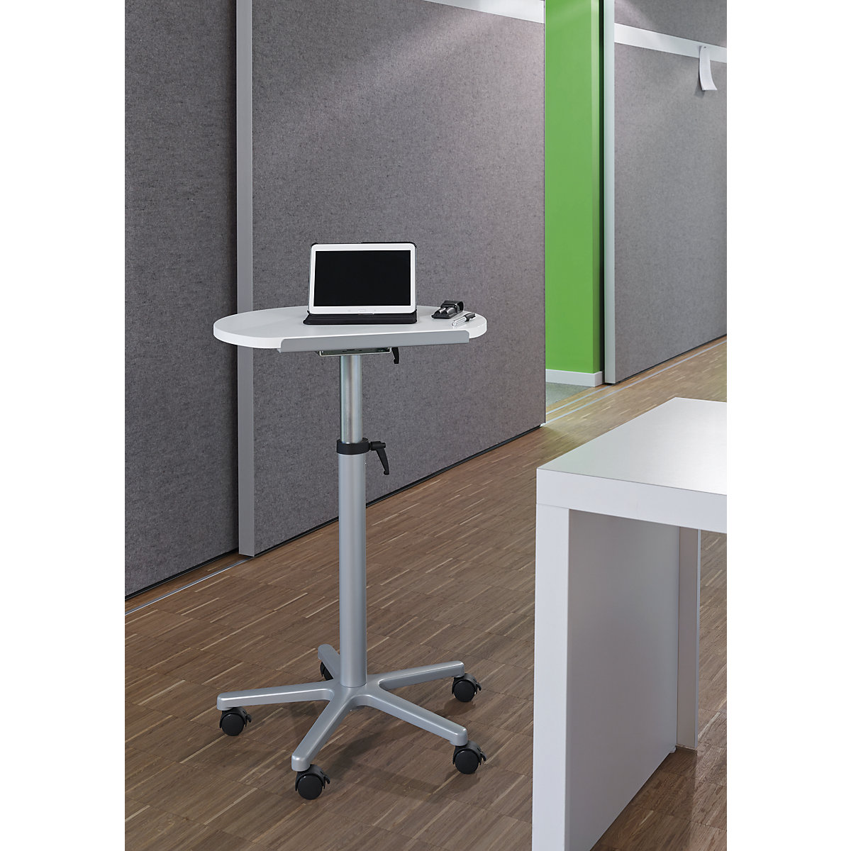 Pedestal desk, ergonomic – MAUL (Product illustration 3)-2