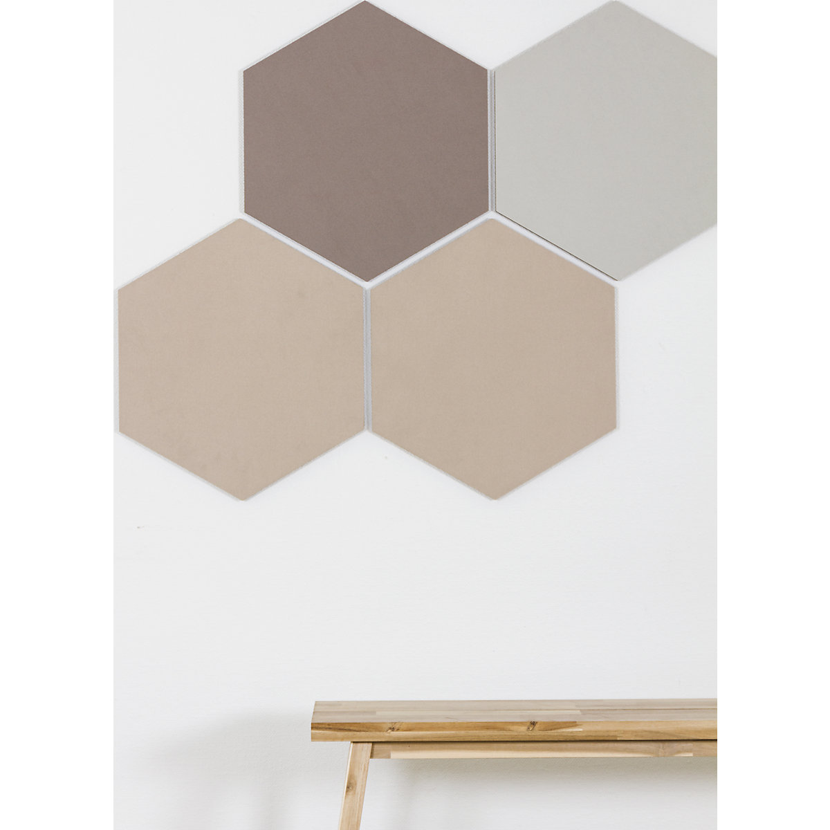 Hexagonal designer pin board – Chameleon (Product illustration 5)-4