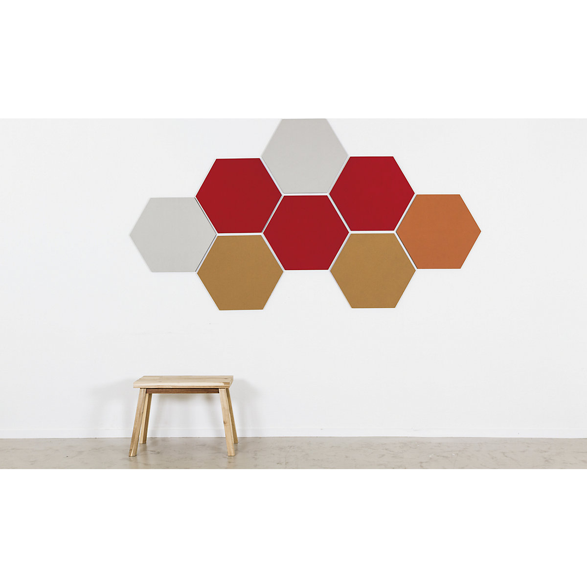 Hexagonal designer pin board – Chameleon (Product illustration 14)-13