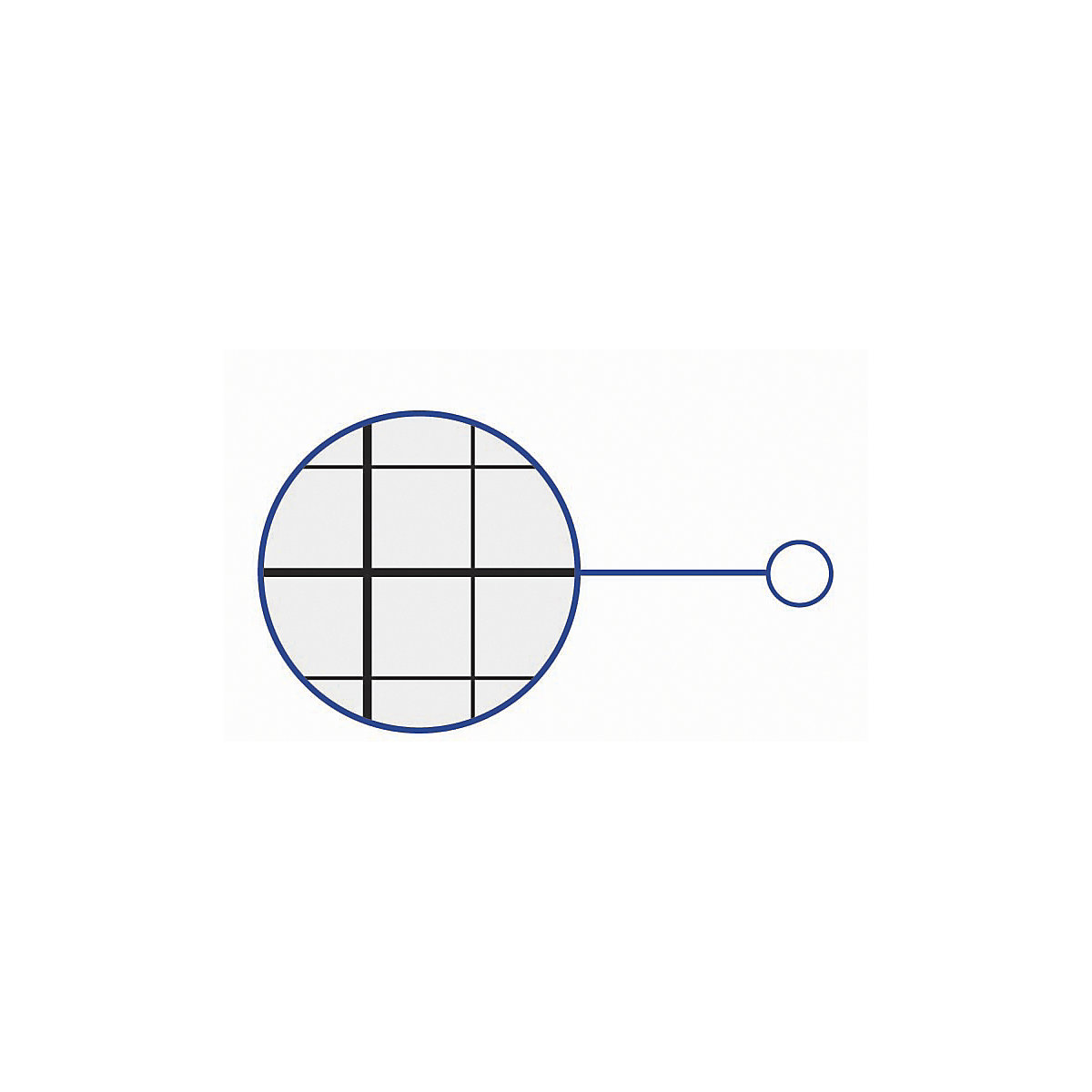 MAULstandard grid board, white – MAUL (Product illustration 2)-1