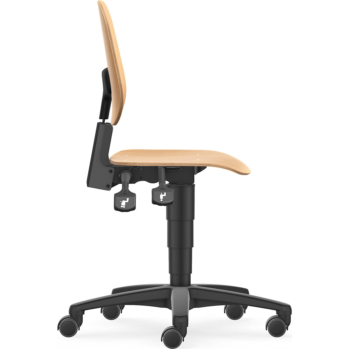 Pracovná otočná stolička Unitec – bimos (Zobrazenie produktu 4)-3