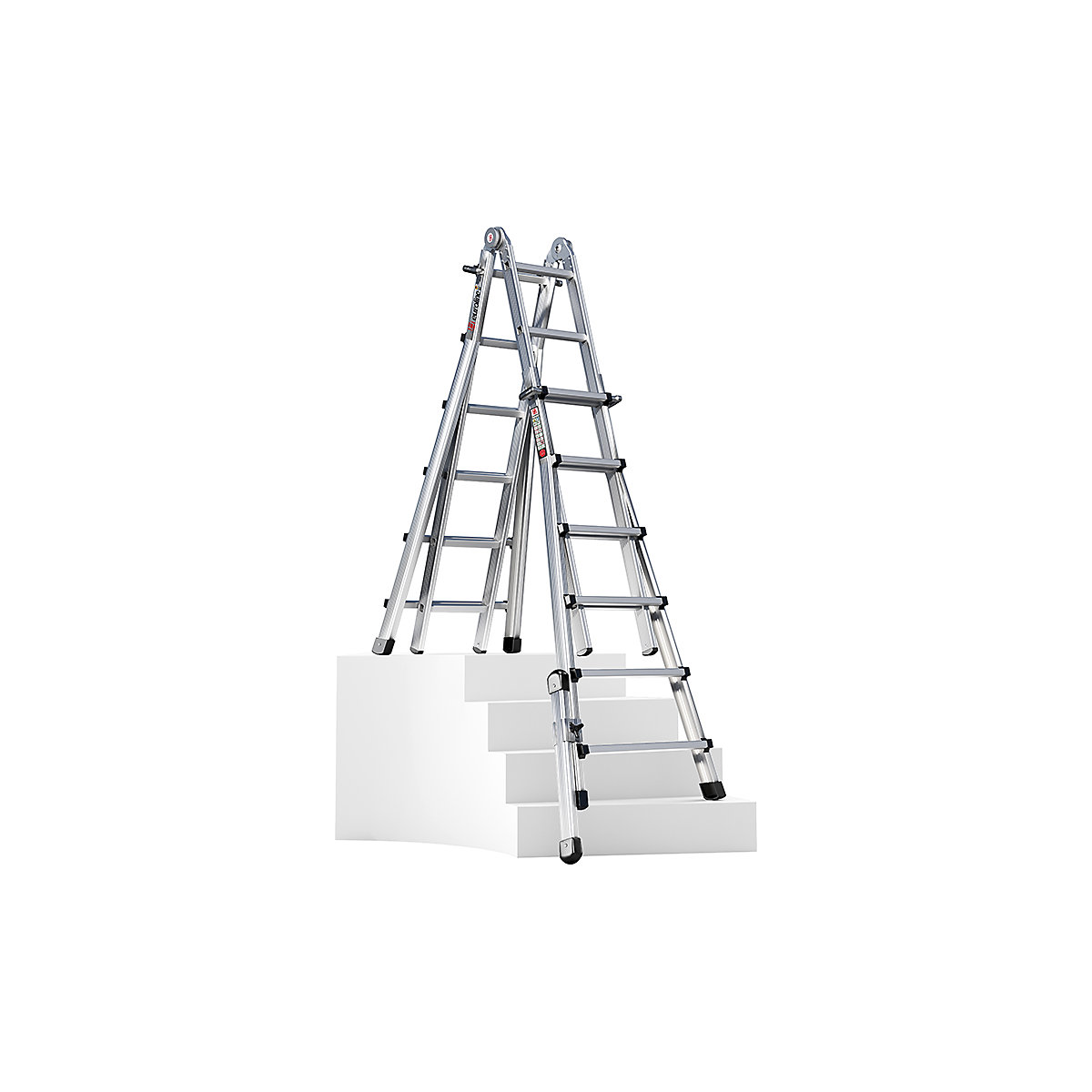 Hliníkový skladací rebrík Vario – euroline (Zobrazenie produktu 3)-2