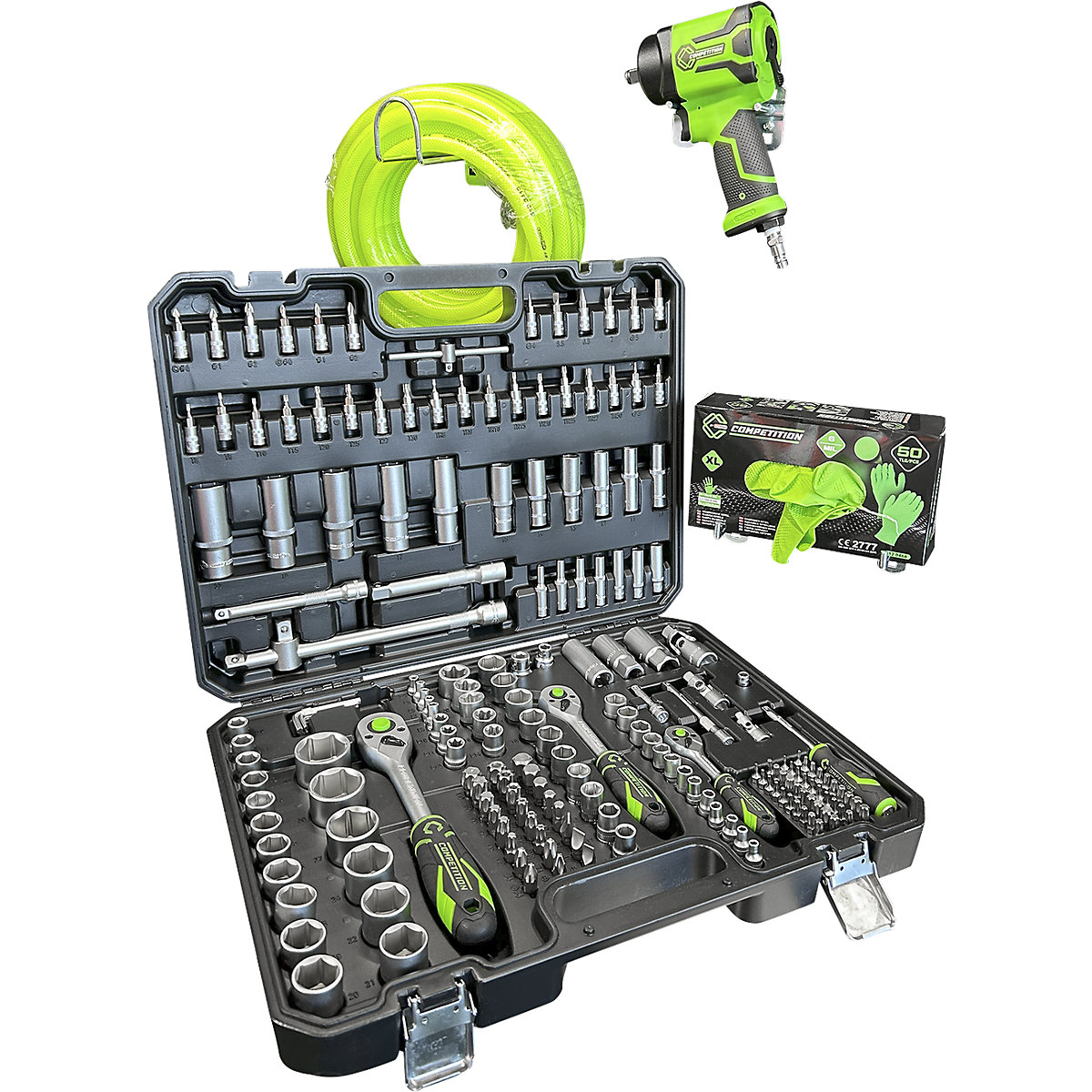 1/4'' + 3/8'' + 1/2'' súprava nástrčkových kľúčov Competition – KS Tools (Zobrazenie produktu 4)-3