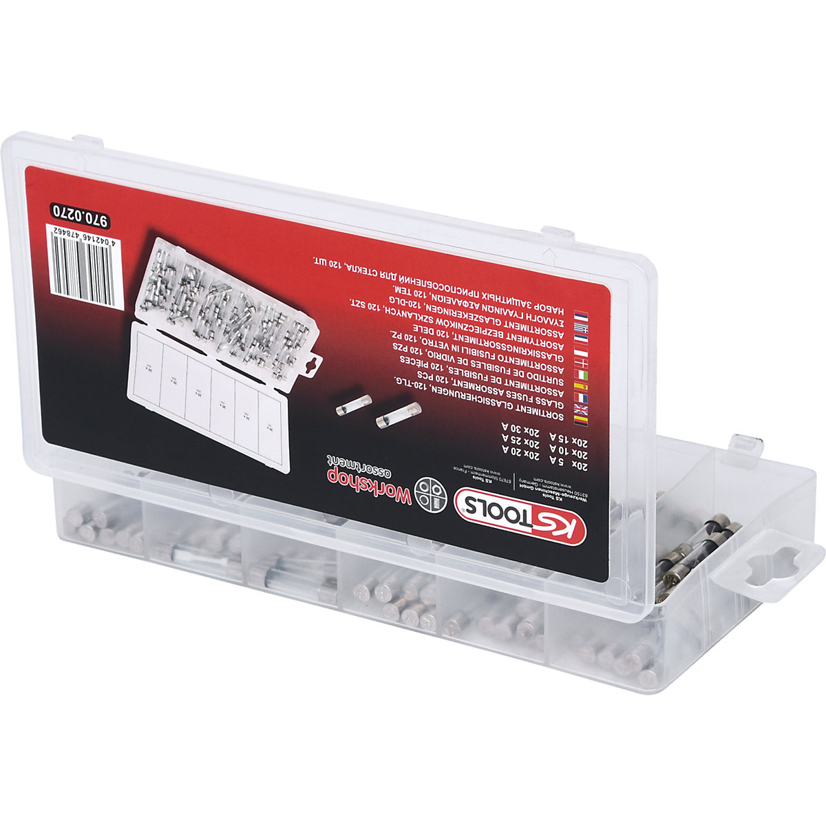 Sortiment sklených poistiek – KS Tools (Zobrazenie produktu 4)-3