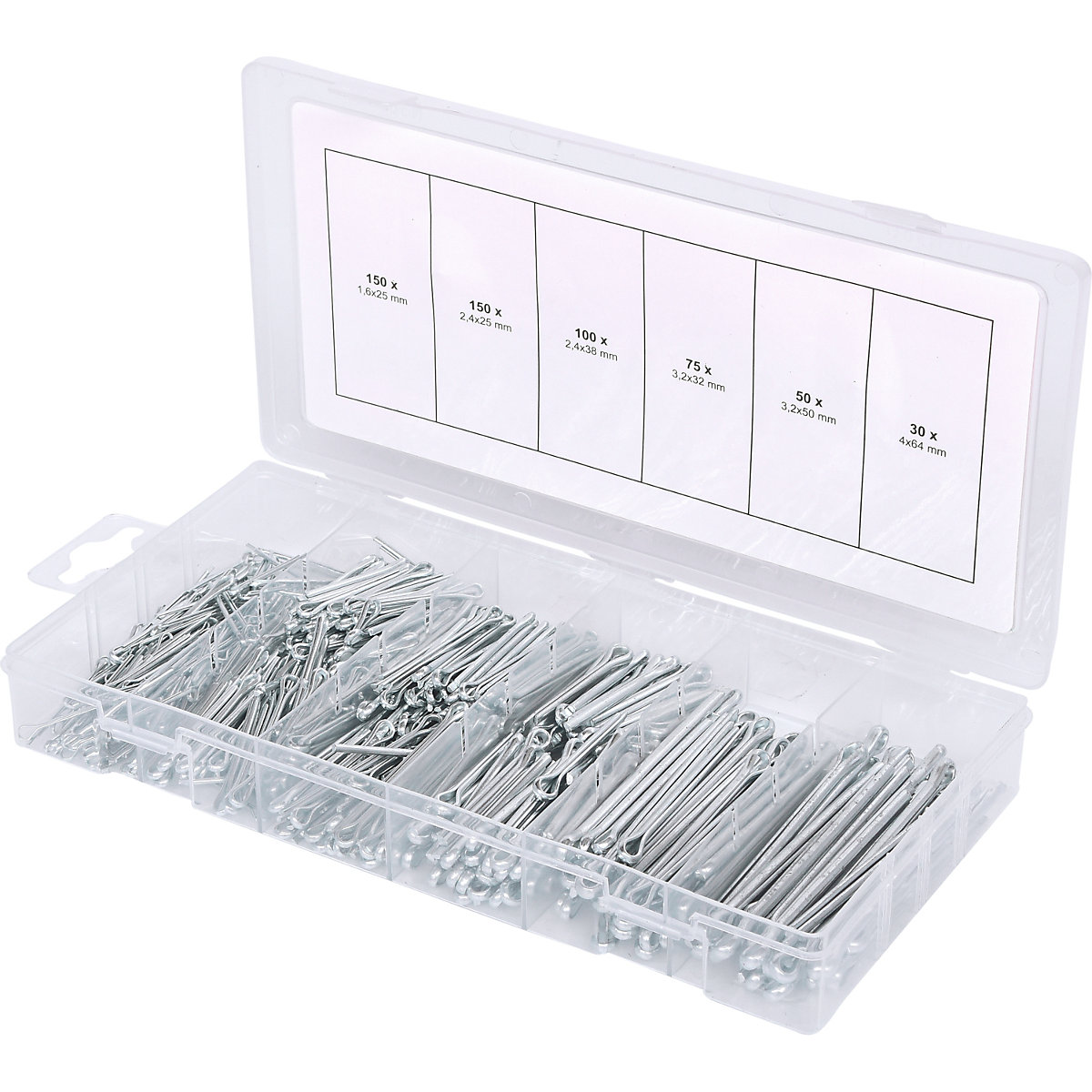 Sortiment závlačiek – KS Tools