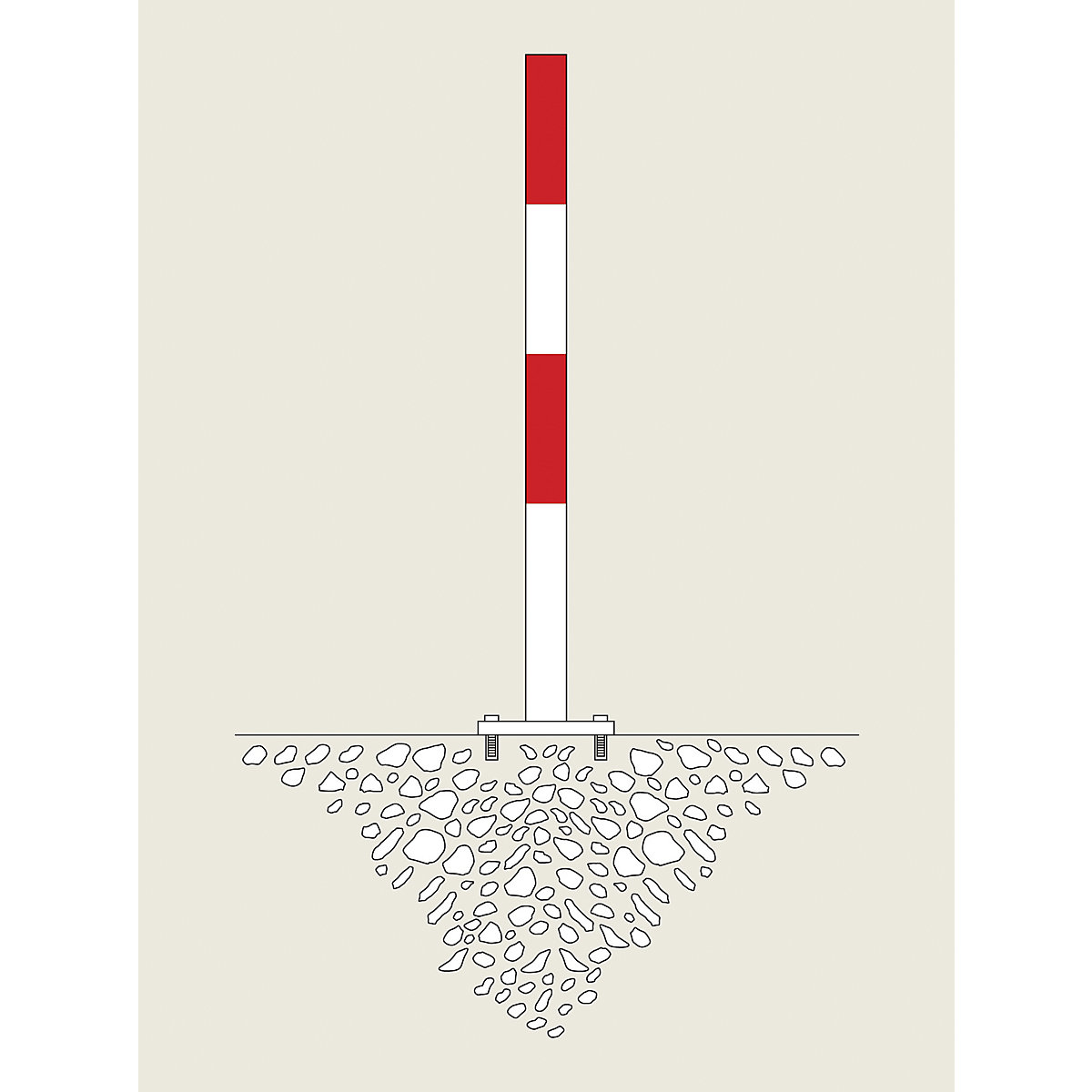 Zahradzovací stĺpik Morion – Moravia (Zobrazenie produktu 2)-1