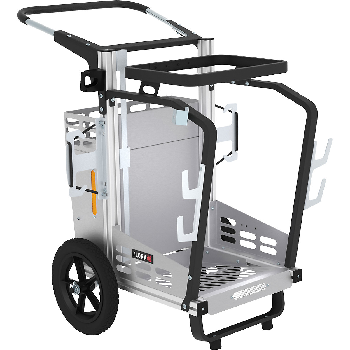 Vozík na zber odpadu Picobello Compact – FLORA