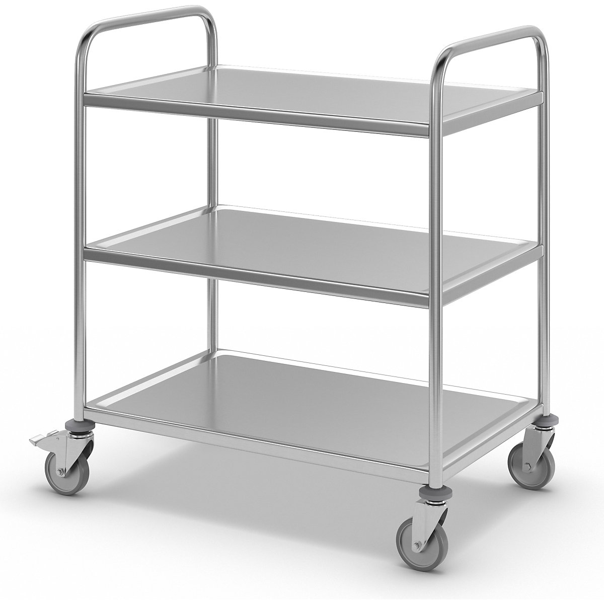Servírovací vozík z ušľachtilej ocele (Zobrazenie produktu 7)-6