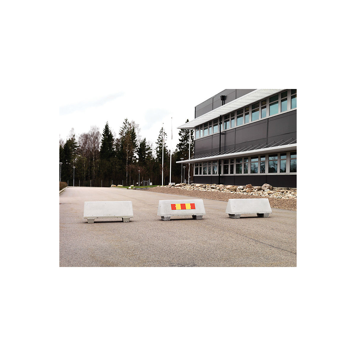 Betónové ohradenie, d x š x v 1090 x 390 x 465 mm (Zobrazenie produktu 2)-1