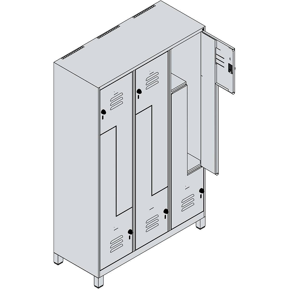 Úzka skrinka Z PLUS – C+P (Zobrazenie produktu 4)-3