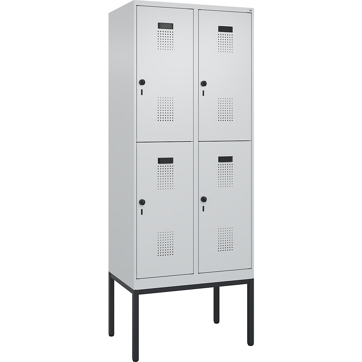 Dvojposchodová úzka skrinka Evolo PLUS – C+P (Zobrazenie produktu 3)-2