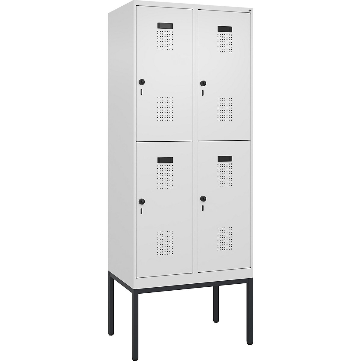 Dvojposchodová úzka skrinka Evolo PLUS – C+P (Zobrazenie produktu 3)-2