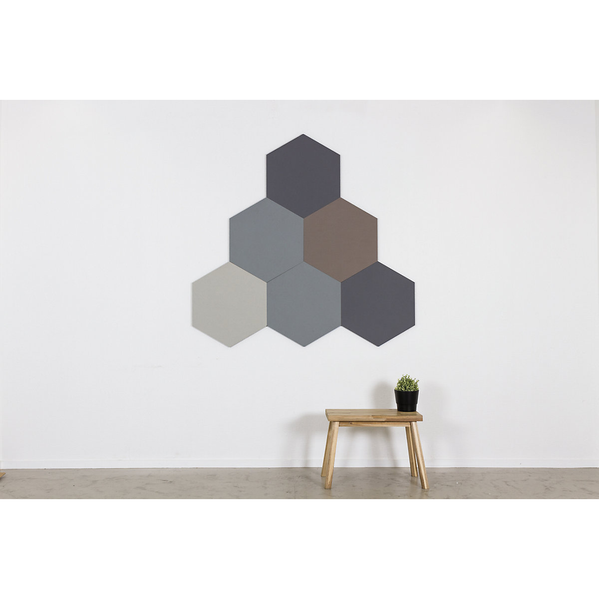 Hatszögű formatervezett jelölőtűs fal – Chameleon (Termék képe 16)-15