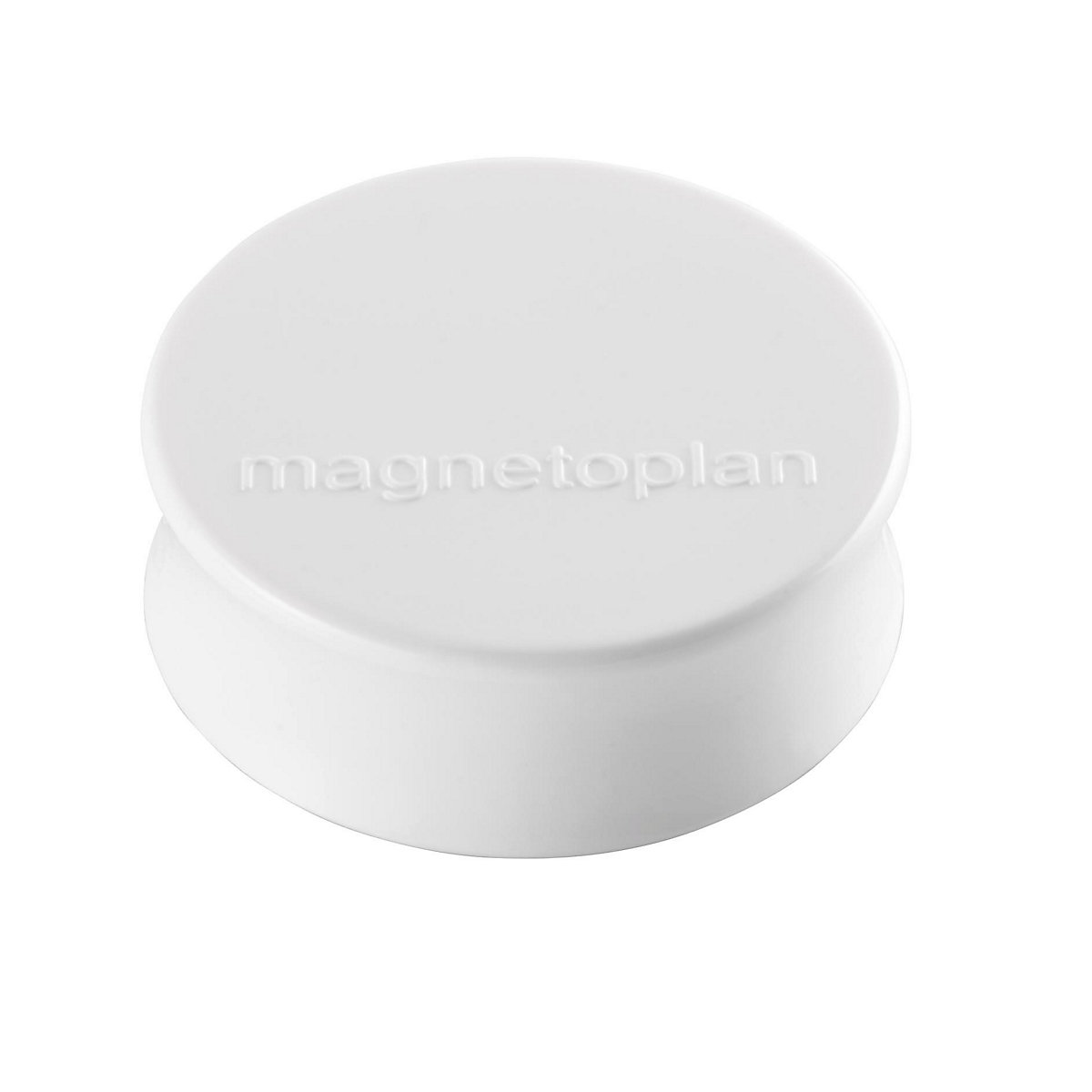 Ergo mágnes – magnetoplan, Ø 34 mm, cs. e. 50 db, fehér-0