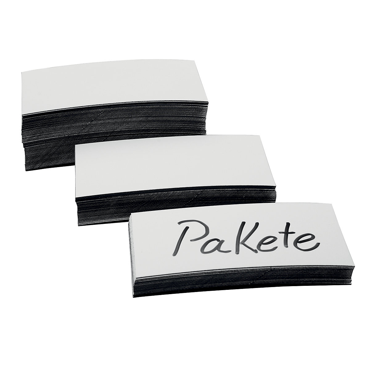 Mágneses címkék – magnetoplan, fehér, cs. e. 200 db, szélesség 20 mm-0