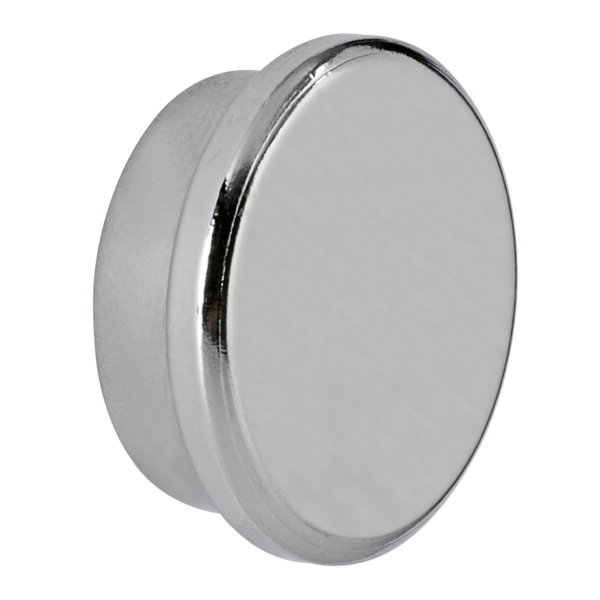 Neodym erős mágnes – MAUL, kerek, Ø 25 mm, tapadóerő 13 kg, cs. e. 5 db-0