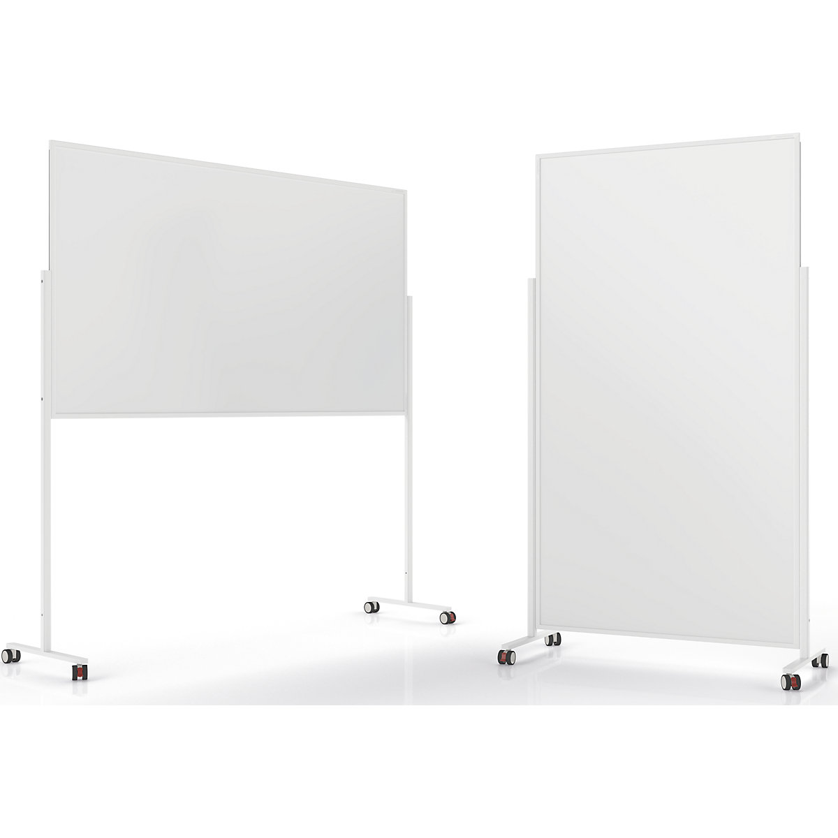 Elegantní bílá tabule VARIO, mobilní – magnetoplan (Obrázek výrobku 9)-8
