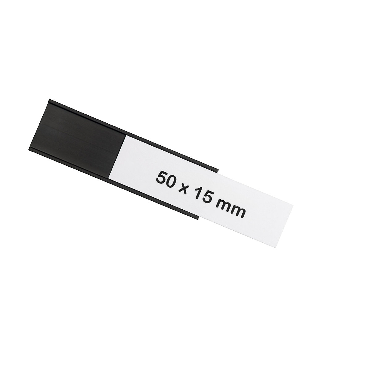 Profil ve tvaru U magnetoflex®, bal.j. 30 ks – magnetoplan, v x š 15 x 50 mm, černá-0