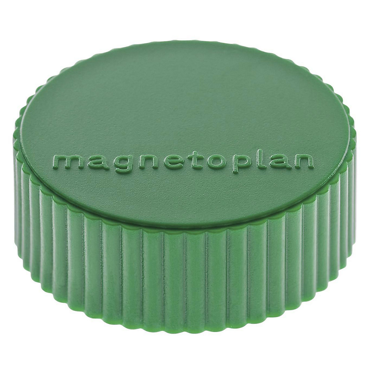 Magnes DISCOFIX MAGNUM – magnetoplan, Ø 34 mm, opak. 50 szt., zielony-0