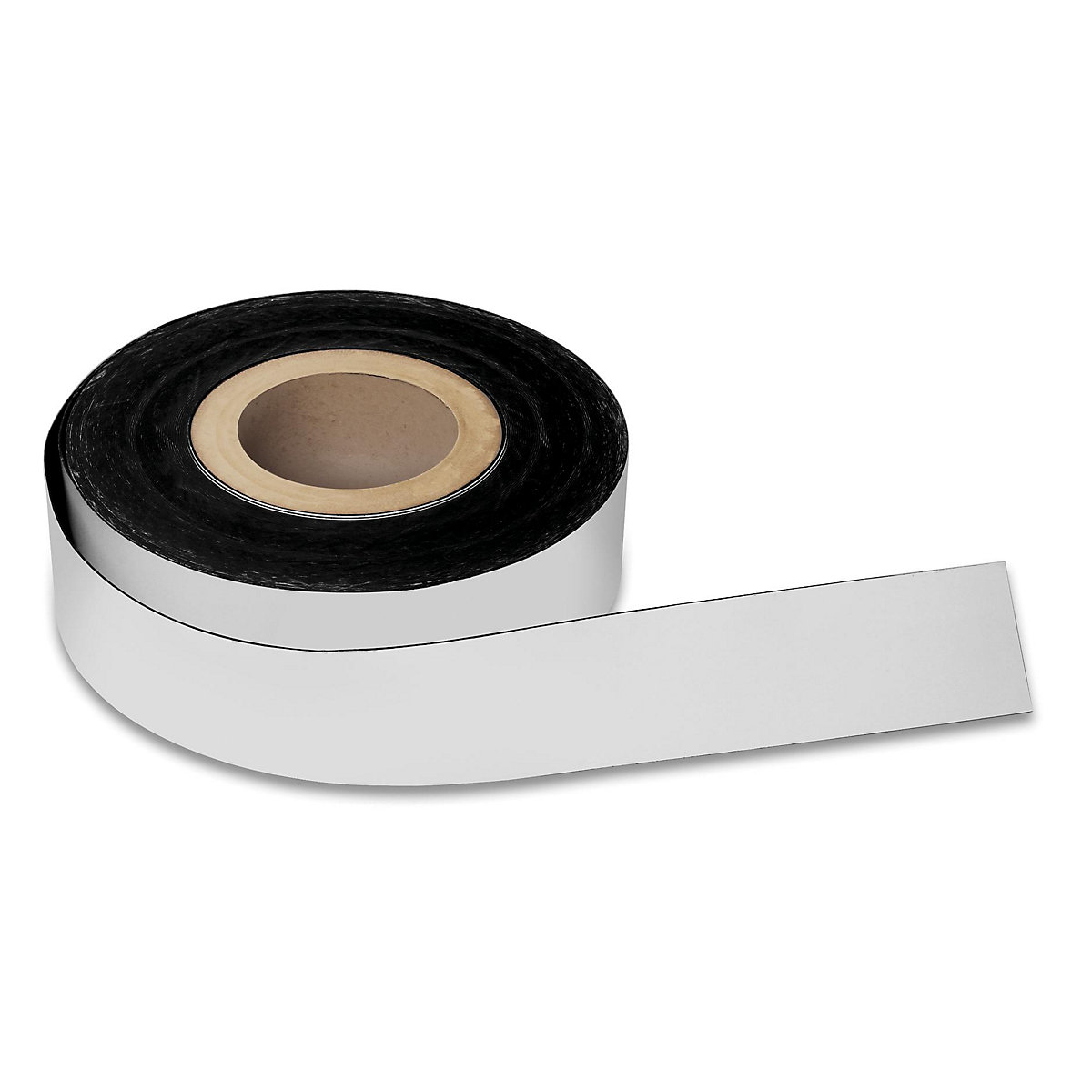 Taśma magnetyczna – magnetoplan, biały, szer. 15 mm-0