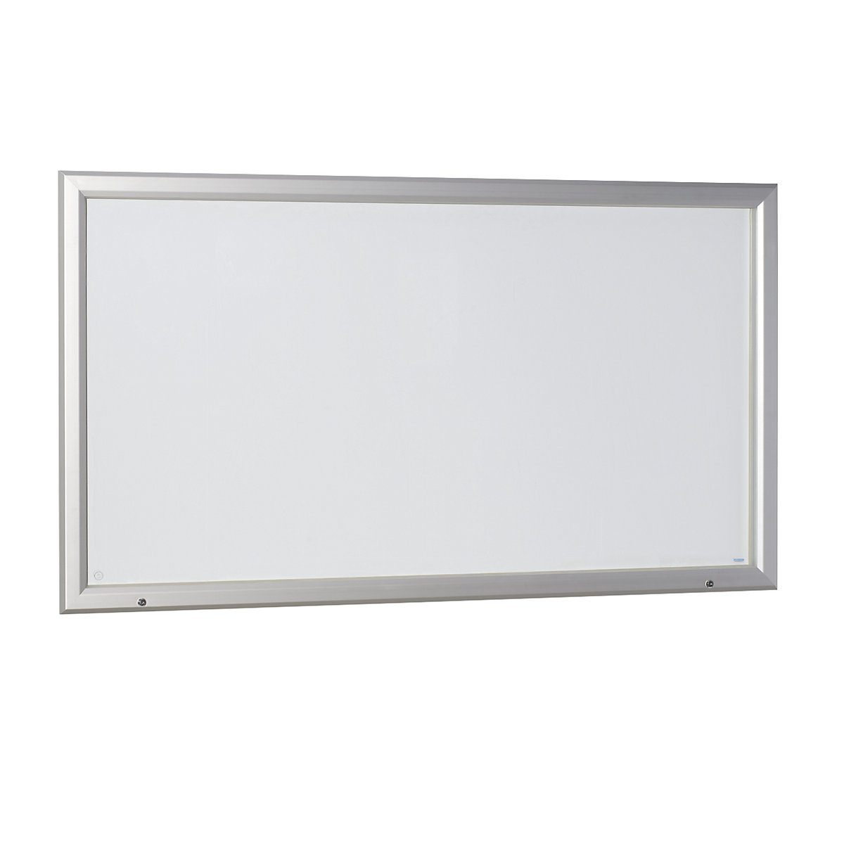 Avizier, cadru din aluminiu, pentru spații interioare și exterioare – eurokraft pro, cu ușă batantă orizontal, lăț. x î. exterioară 1905 x 1067 mm, capacitate 24 foi DIN A4-0
