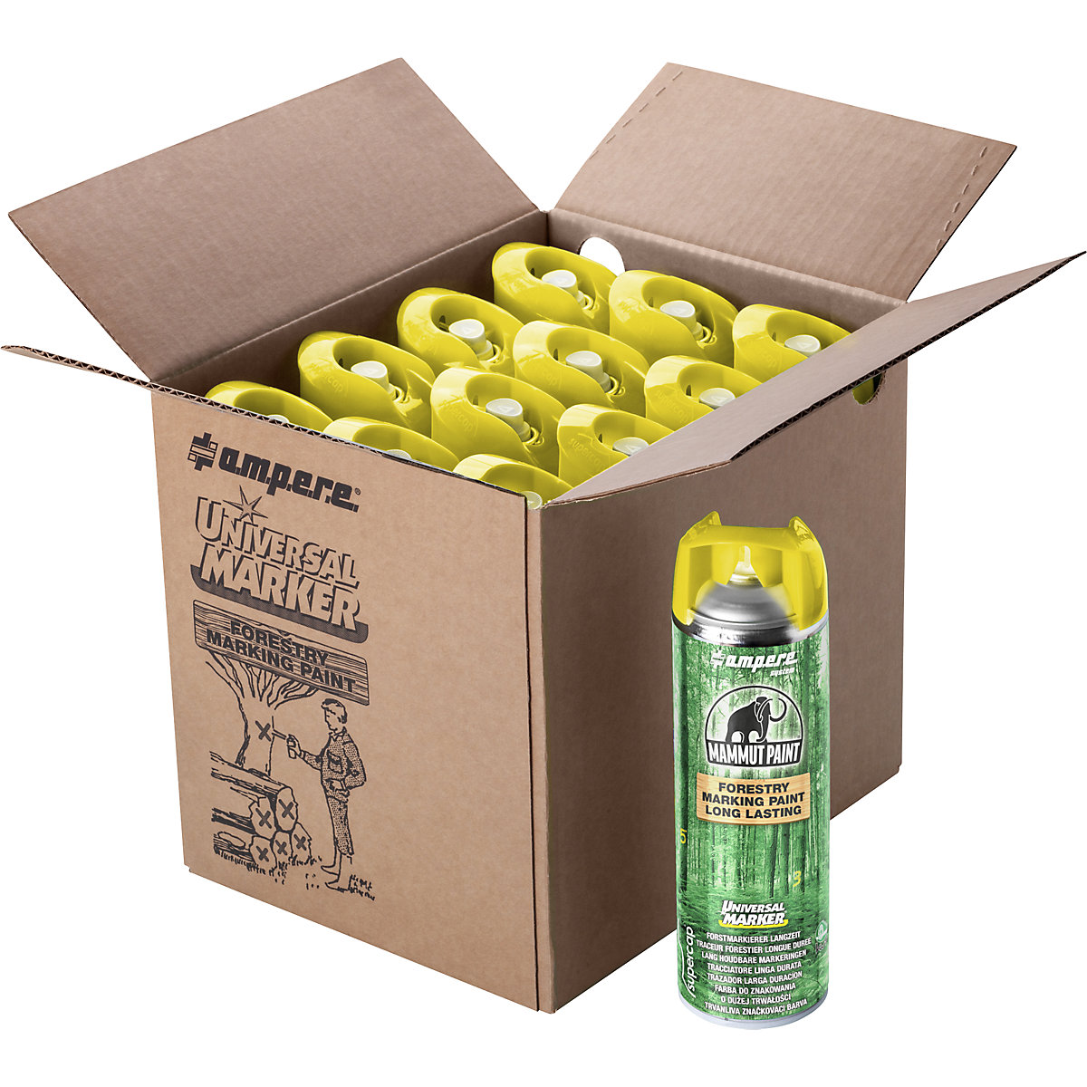 Marcator forestier Mammut Paint Universal Marker® cu durată lungă de viață – Ampere (Imagine produs 3)-2