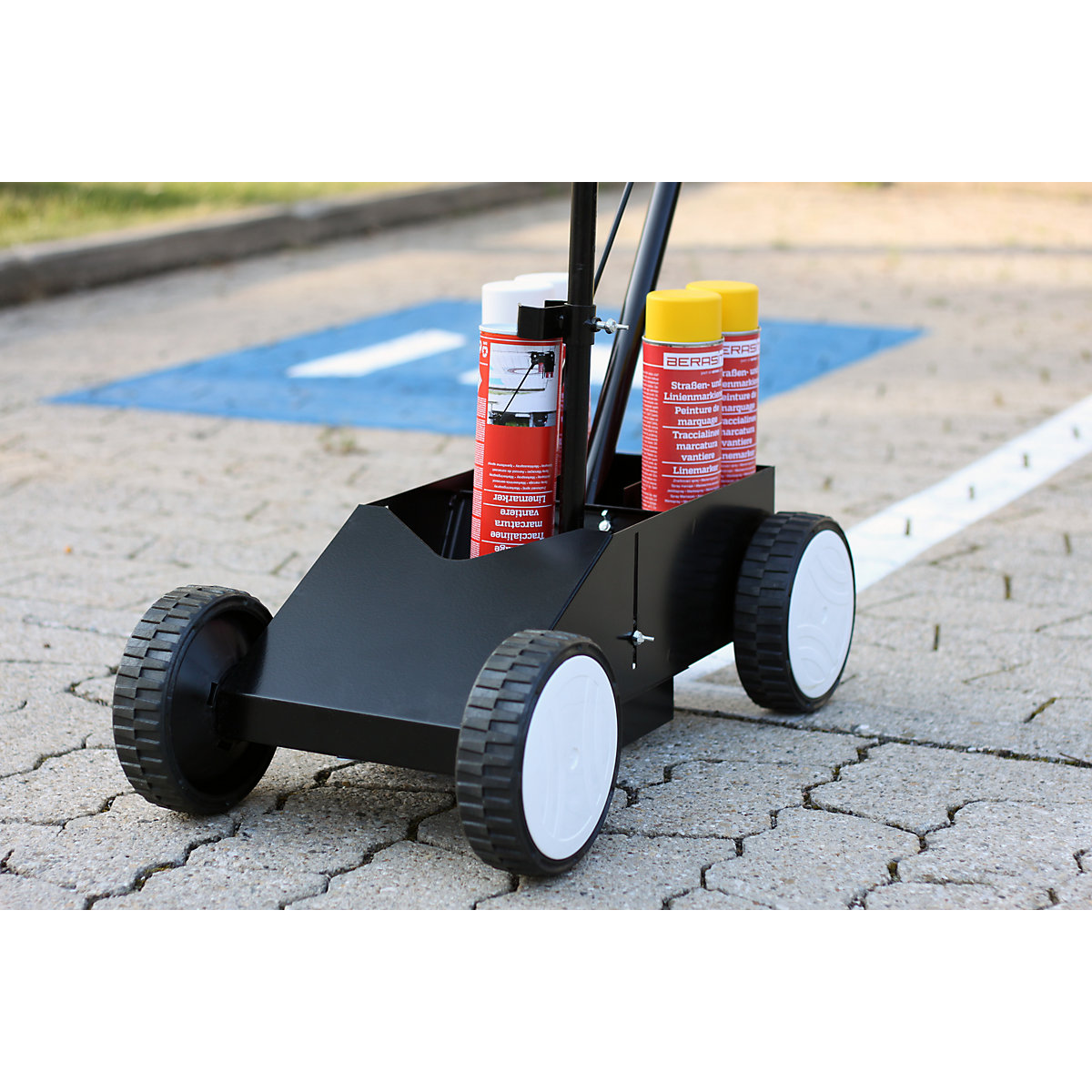 Set cu cărucior pentru trasat marcaje colorate (Imagine produs 6)-5