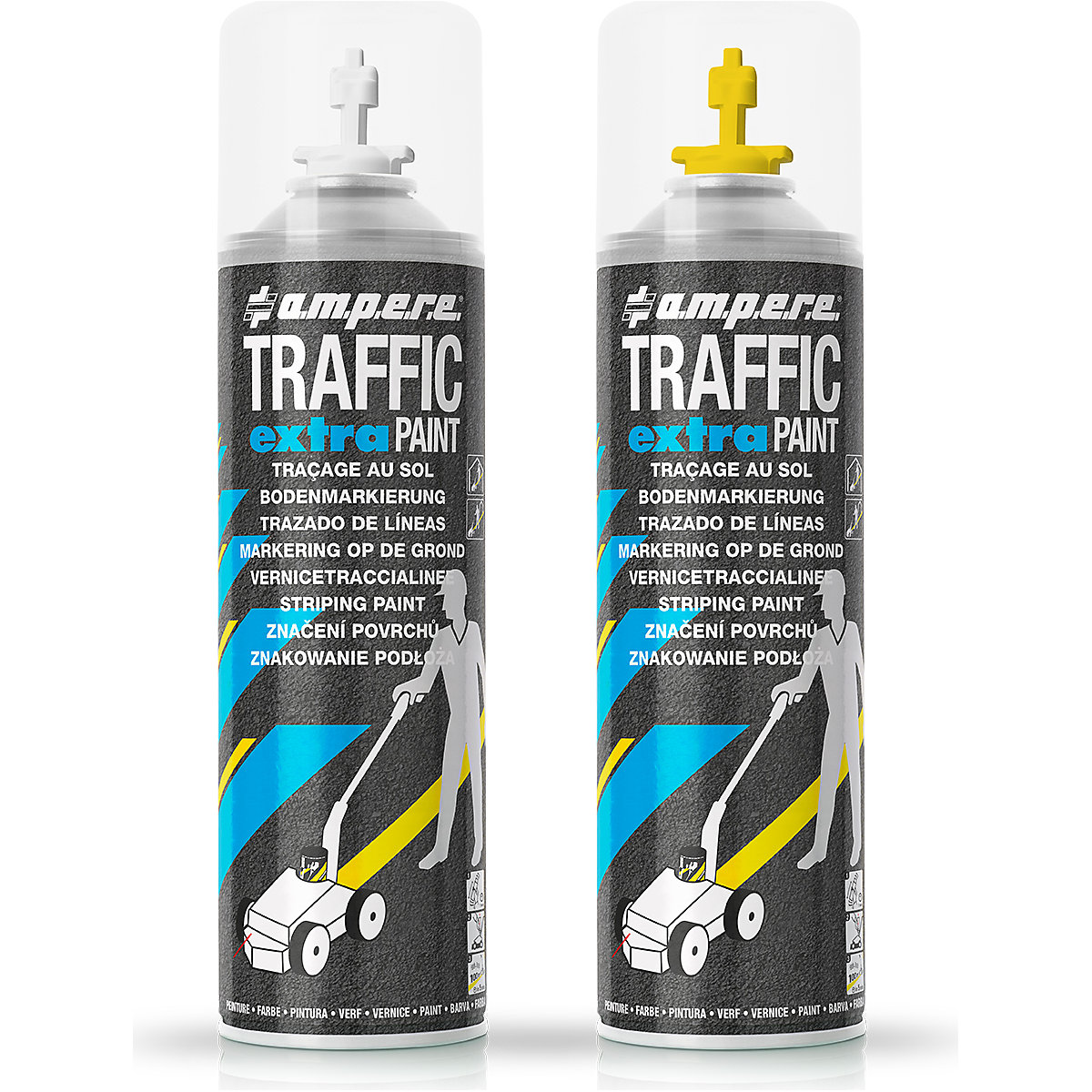 Vopsea de marcaj Traffic extra Paint® pentru solicitare intensă – Ampere (Imagine produs 5)-4
