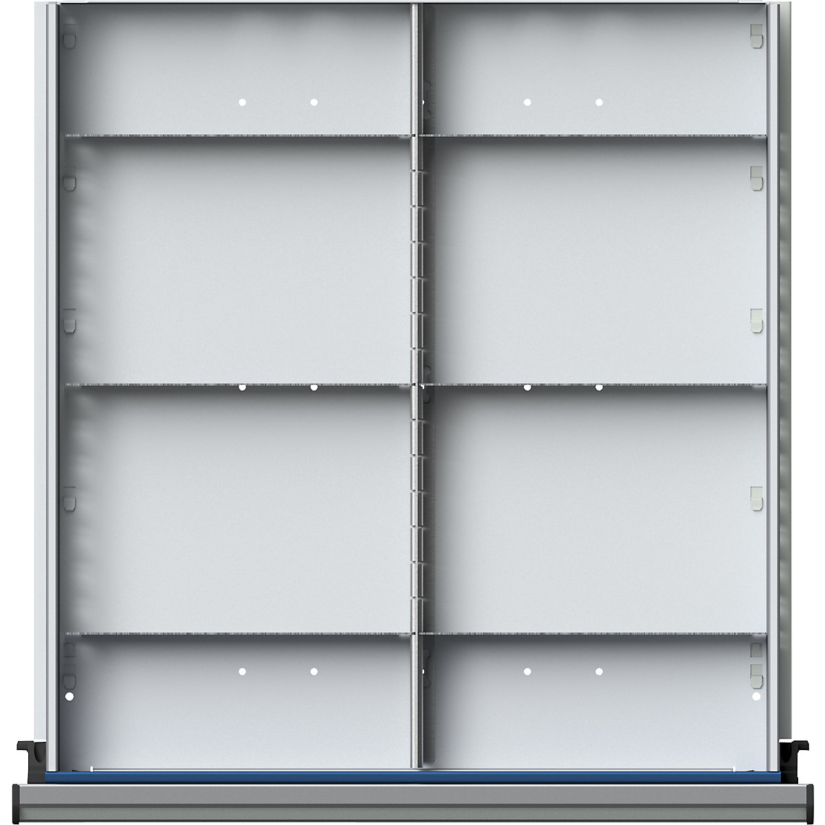 Separator din tablă pentru lăț. x ad. sertar 500 x 540 mm – ANKE