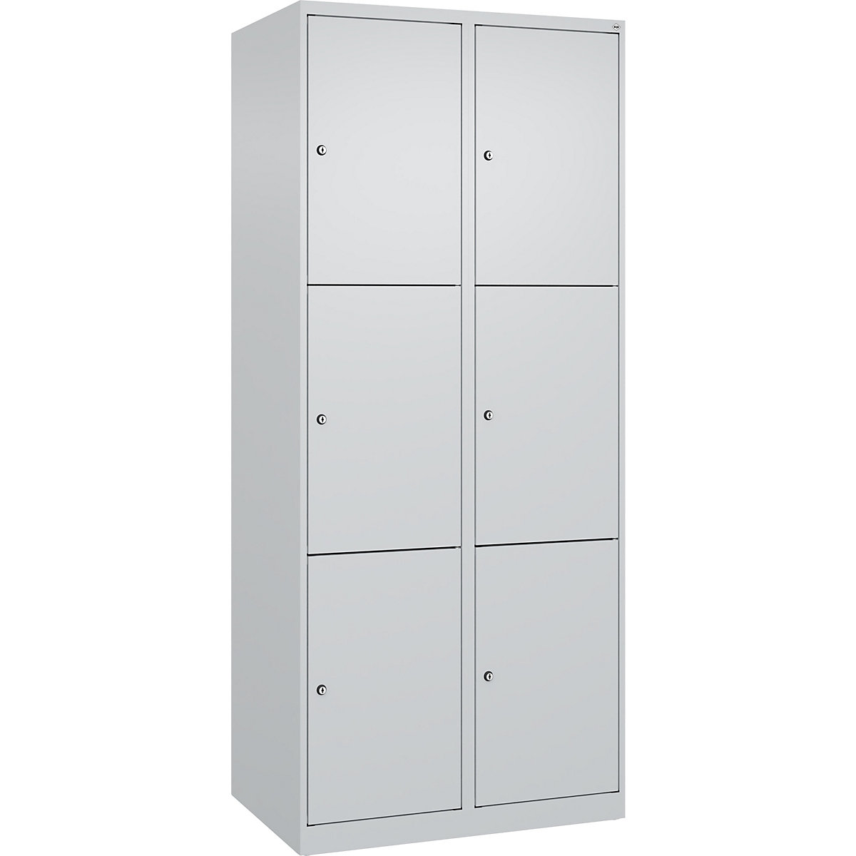 Dulap cu 3 compartimente cu încuietoare Evolo PLUS (Imagine produs 2)-1