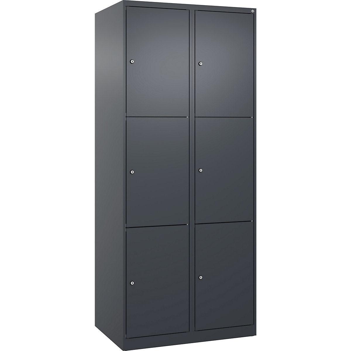 Dulap cu 3 compartimente cu încuietoare Evolo PLUS (Imagine produs 2)-1