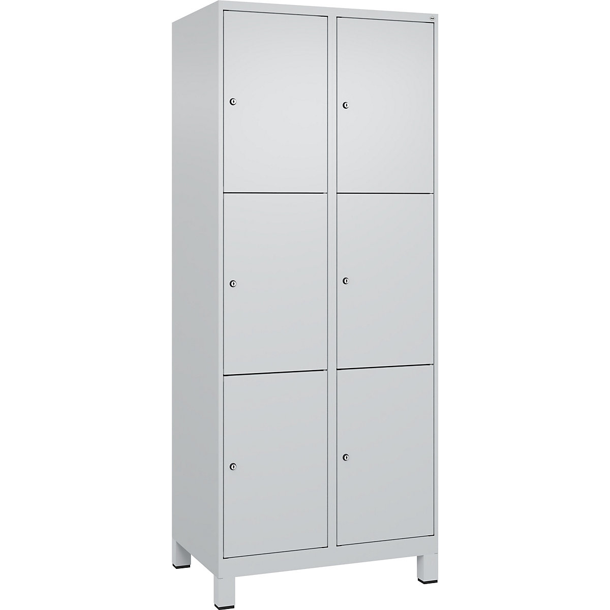 Dulap cu 3 compartimente cu încuietoare Evolo PLUS (Imagine produs 2)-1