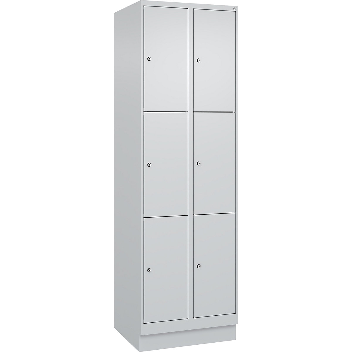 Dulap cu 3 compartimente cu încuietoare Evolo PLUS (Imagine produs 2)-1