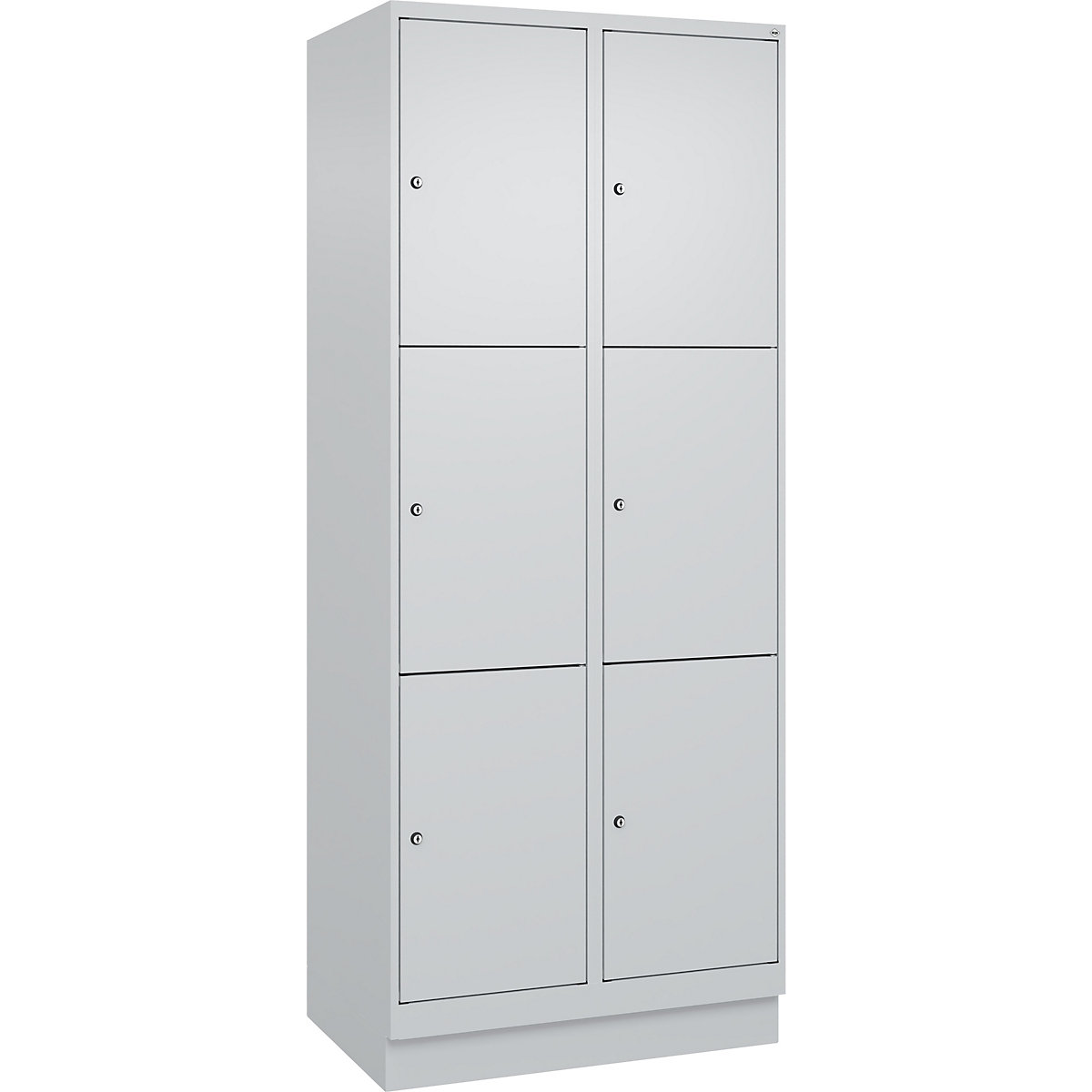 Dulap cu 3 compartimente cu încuietoare Evolo PLUS (Imagine produs 2)-1