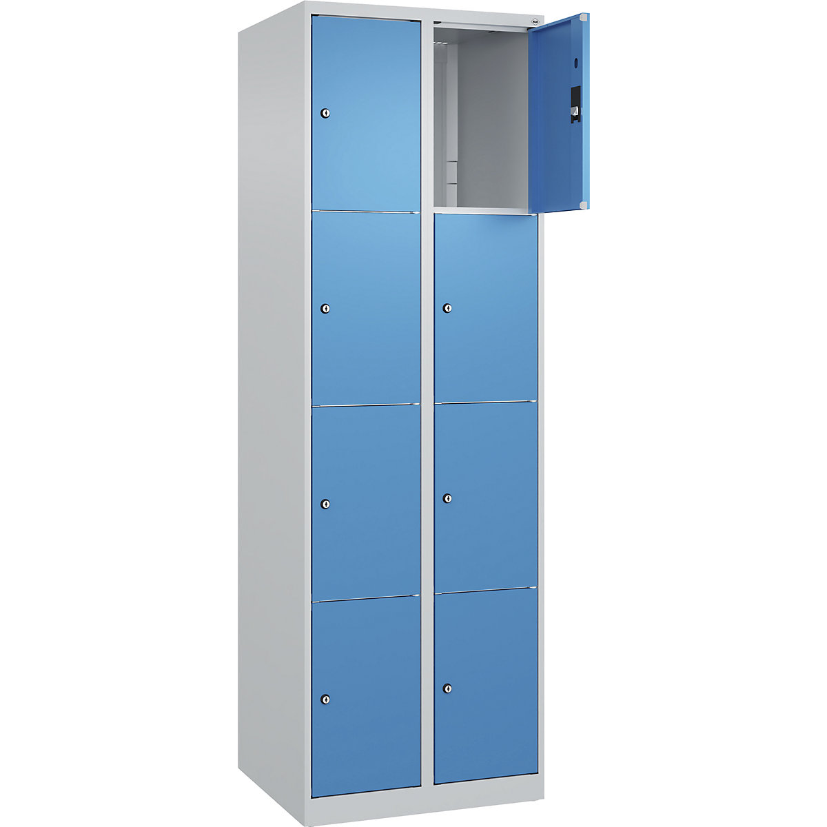 Dulap cu 4 compartimente cu încuietoare Classic PLUS – C+P (Imagine produs 2)-1