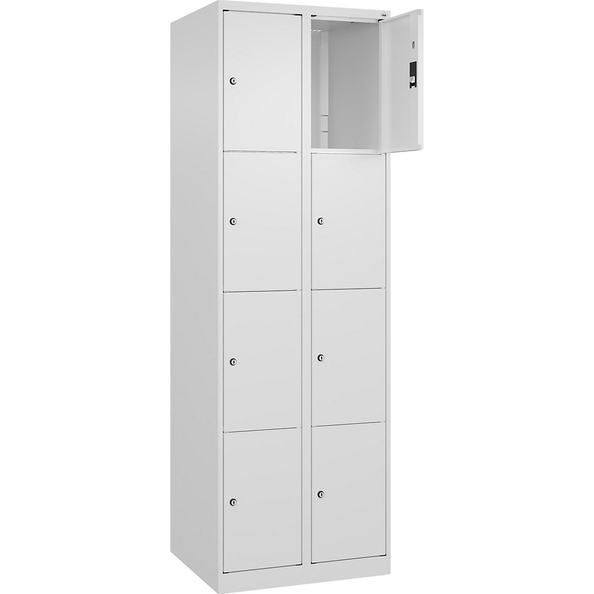 Dulap cu 4 compartimente cu încuietoare Classic PLUS – C+P (Imagine produs 2)-1