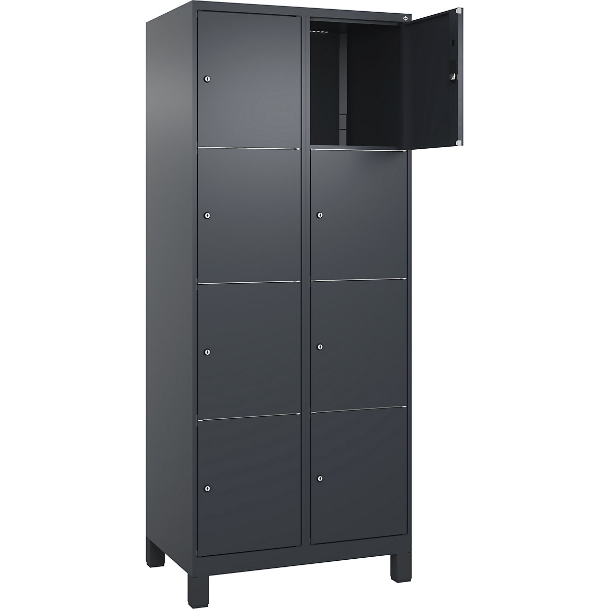 Dulap cu 4 compartimente cu încuietoare Classic PLUS – C+P (Imagine produs 3)-2