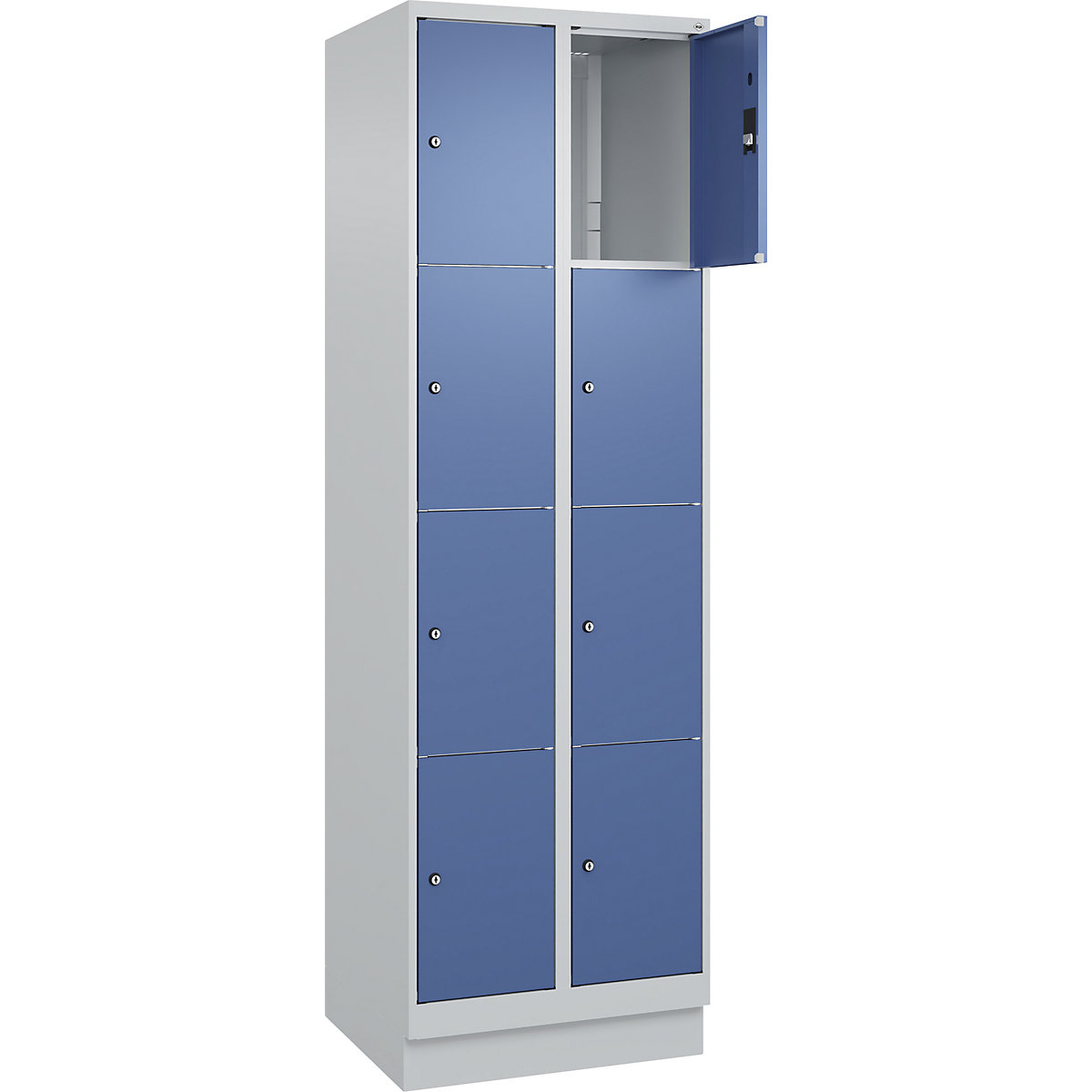 Dulap cu 4 compartimente cu încuietoare Classic PLUS – C+P (Imagine produs 5)-4