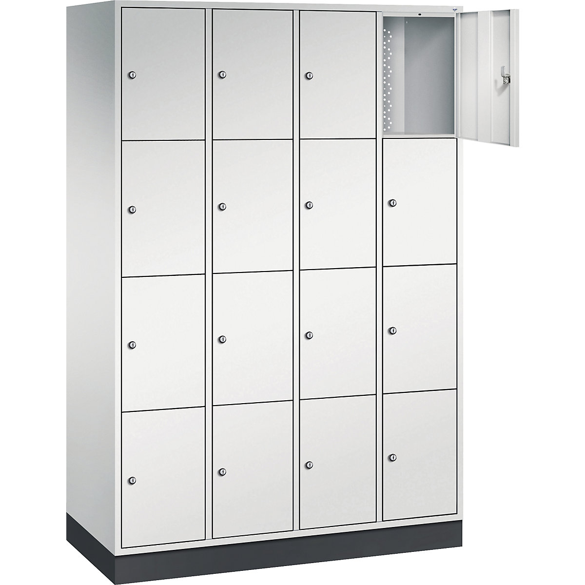 Dulap cu 4 compartimente cu încuietoare Intro – C+P (Imagine produs 2)-1