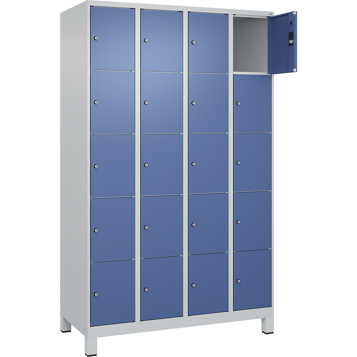 Dulap cu 5 compartimente cu încuietoare Classic PLUS – C+P (Imagine produs 5)-4