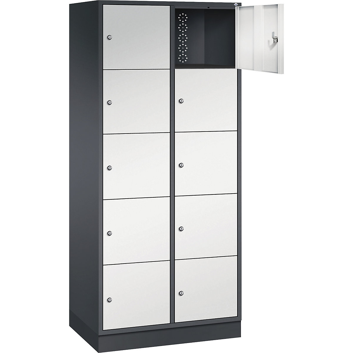 Dulap cu 5 compartimente cu încuietoare Intro – C+P (Imagine produs 2)-1