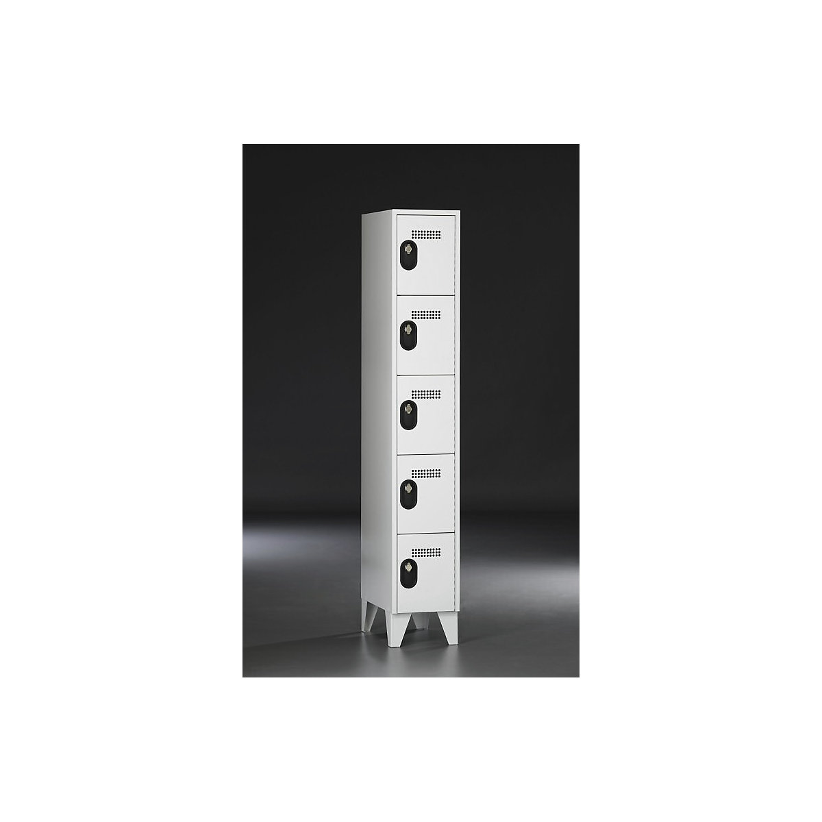 Dulap cu 5 compartimente cu încuietoare Köln – Wolf (Imagine produs 3)-2