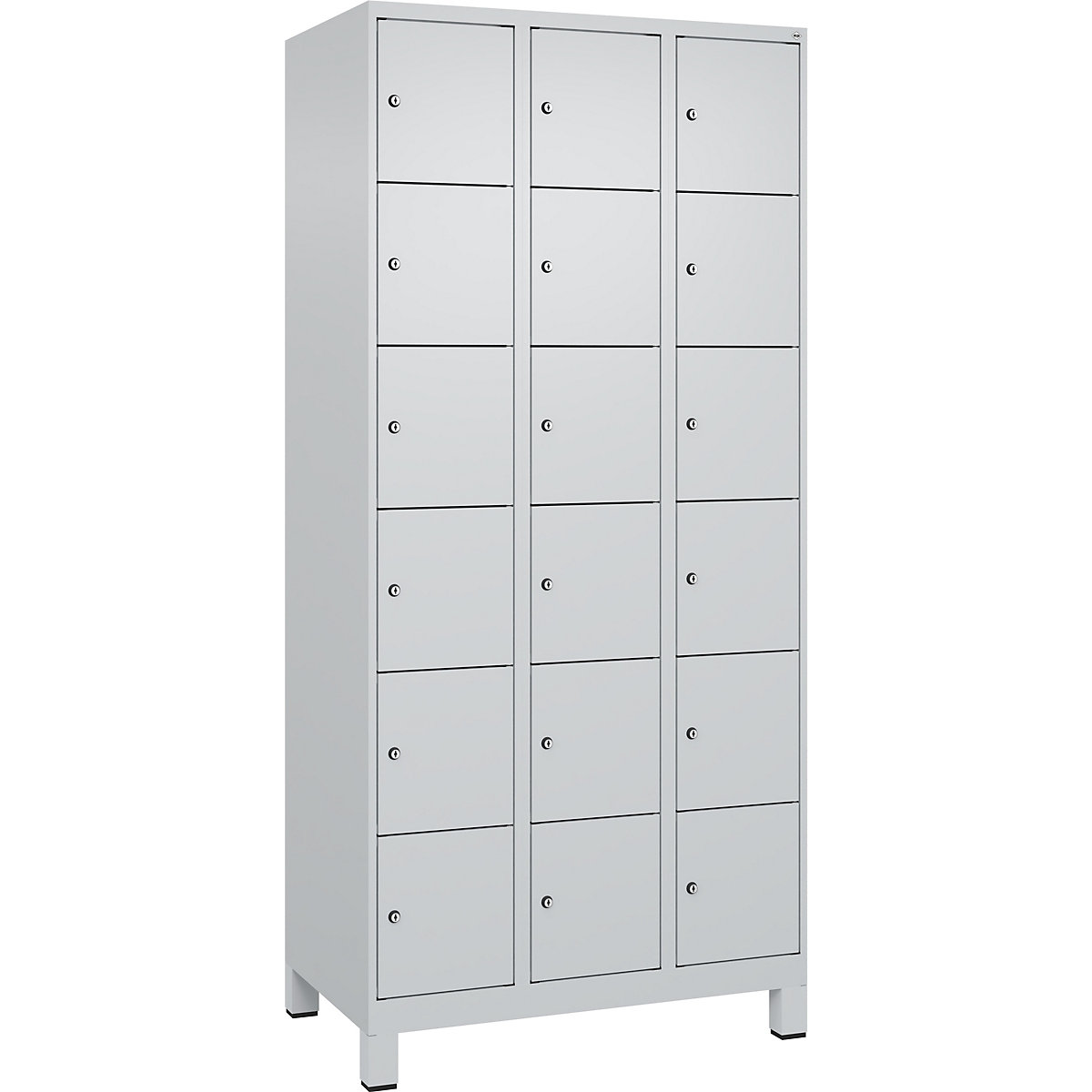 Dulap cu 6 compartimente cu încuietoare Evolo PLUS (Imagine produs 2)-1